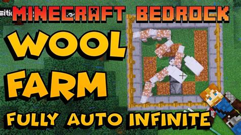 How To Make A Minecraft Wool Farm Fully Automatic Infinite Wool