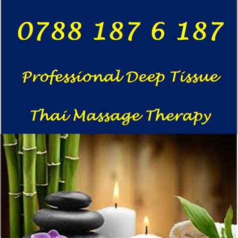 Rintarah Deep Tissue Thai Massage Treatment Denton Thai Massage Therapist