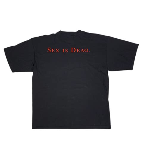 Vintage Marilyn Manson Sex Is Dead T Shirt Jointcustodydc