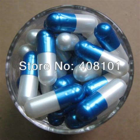 10000pcslot Size 0 Pearl Metallic Bluemetallic White Color Gelatin