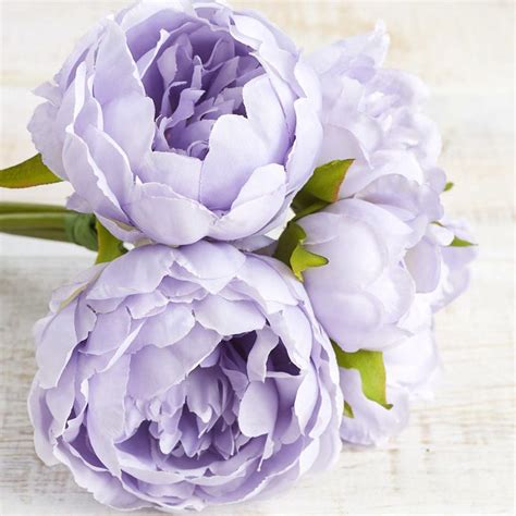 lavender artificial peony bouquet floral sale sales artificial peonies peonies bouquet