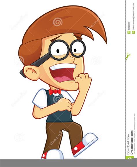 Clipart Of A Nerdy Boy Free Images At Vector Clip Art