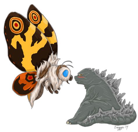 Godzilla X Mothra By Dreaming On Deviantart