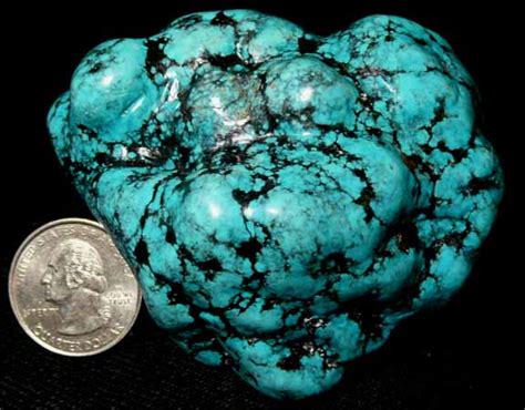 Turquoise Rock 50x80mm Blue Color Tq286