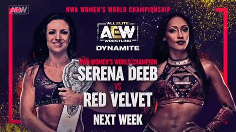 Serena Deeb Defender El Campeonato Femenino De Nwa En Aew Dynamite