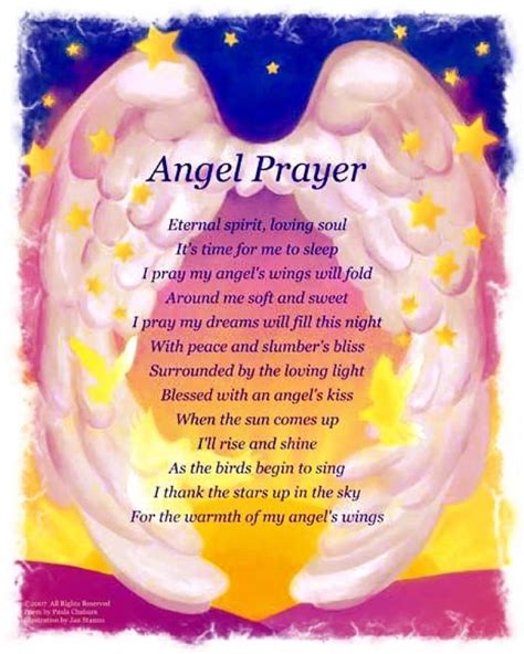 Angel Prayer Angel Prayers Angel Blessings Prayers