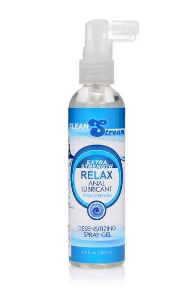 Extra Strength Relax Anal Gel Lubricant Desensitizing Spray 44oz On Sexxwell