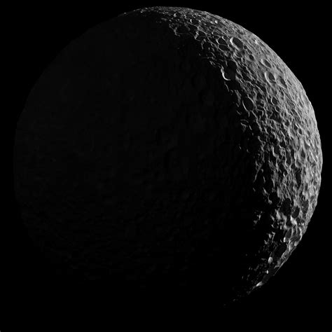 Apod 2021 July 30 Mimas In Saturnlight