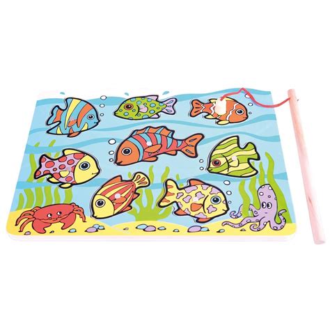 Bigjigs Tropical Magnetic Fishing Game Bourne Toys