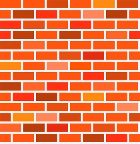 Orange Brick Wall Stock Vector Image By ©stmool 90241194
