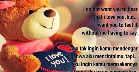 Kata kata bila dirangkai dengan tepat dan sesuai akan mampu menjadi sebuah kalimat yang indah dan enak untuk dibacakan atau didengar orang lain, kalimat yang terangkai tersebut juga bisa menjadi kata kata mutiara yang luar biasa dan memiliki arti yang baik bagi yang membaca atau mendengarnya. Kata Kata Indah Cinta Bahasa Inggris - Blog Yuri