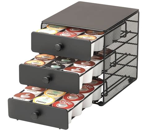 Nifty Three Tier Coffee Pod Countertop Drawer 36 Pod Capacity