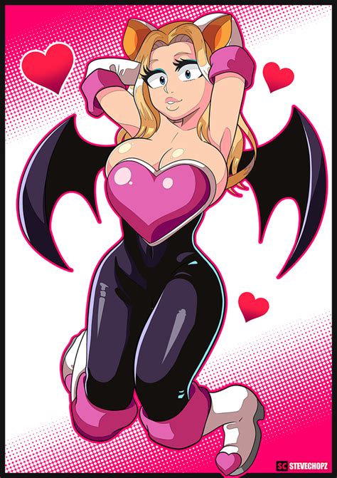 Camie From My Hero Academia As Rouge The Bat