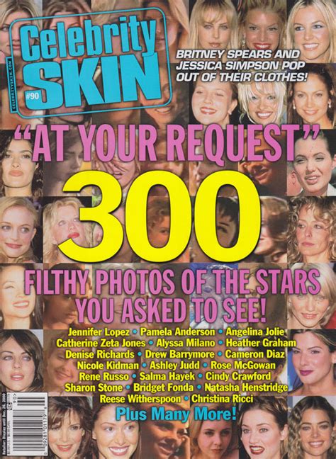 Celebrity Skin 90 November 2000 Covergirl Jennifer Lopez A