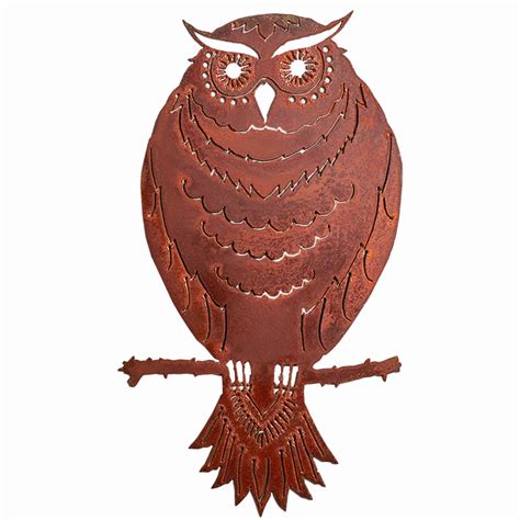 Metal Wall Signs Decor Tagged Owls Iron Accents
