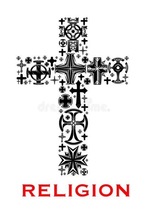 Church Logo Christian Symbols Stock Vector Illustration Of Heaven Baptism 123488839