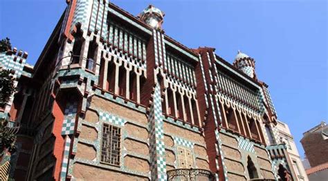 Monuments In Barcelona Spain Casa Vicens Cultural