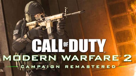 Call Of Duty Modern Warfare 2 Campaign Remastered Official Gameplay Trailer Gamespot