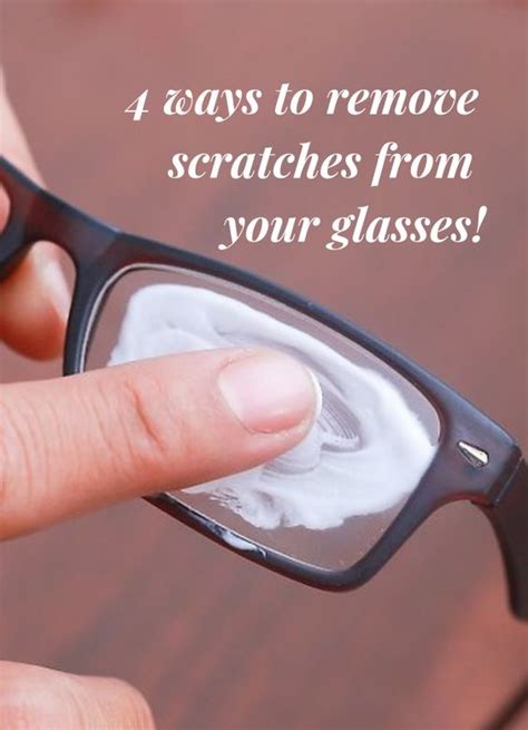 how to remove a scratch from your glasses glass designs