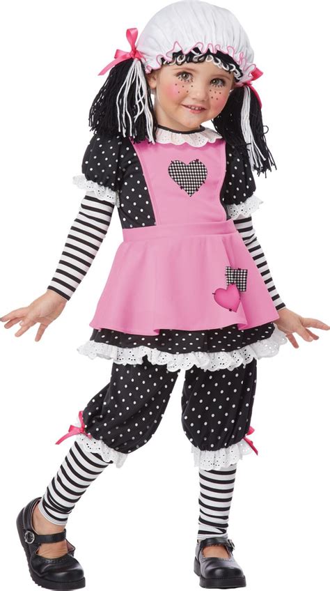 Girls Rag Doll Costume Rag Doll Costume Toddler