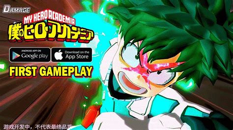 My Hero Academia The Strongest Hero First Gameplay Cj 2019 Android