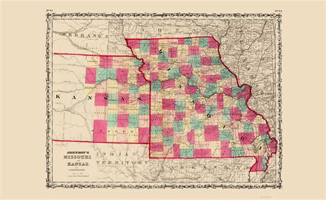 Map Of Illinois Missouri Kansas Arkansas And Indian 47 Off