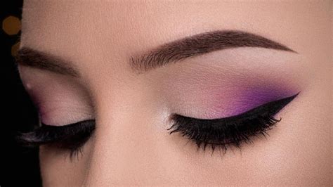 Easy Purple Makeup Tutorial Eyeshadowtutorials Purple Makeup