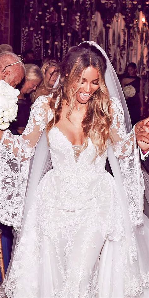 12 The Best Celebrity Wedding Dresses Of All Time Mogul