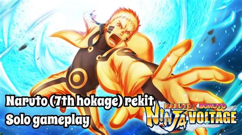 Naruto 7th Hokage Re Re Re Re Rekit Gameplay Solo Attack Mission