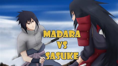 Madara Vs Sasuke Full Fight New Moves Naruto Shippuden Storm