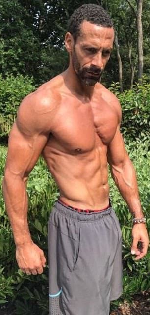 Rio Ferdinand Transformed From Lean To Body Building Boxer Daily Mail Online