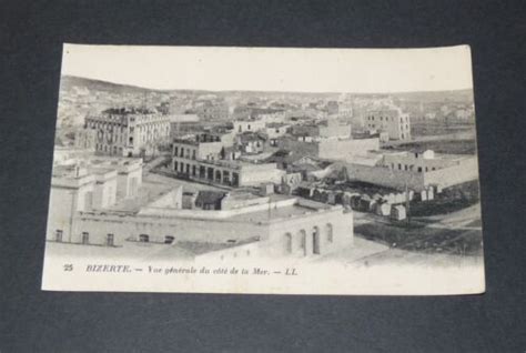 Cpa Carte Postale 1910 1920 Colonies Tunisie Bizerte Vue Generale