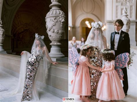 Oil Heiress Ivy Getty Walks Down The Aisle In A Breathtaking Gown