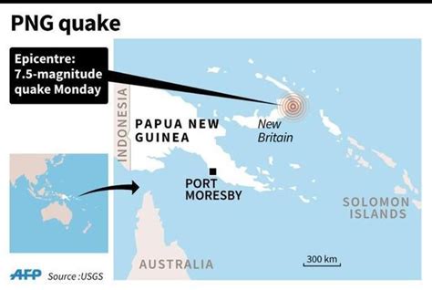 Tsunami Threat Passes After 75 Quake In Papua New Guinea Digital Journal