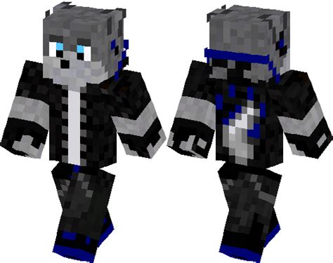 Transparent Minecraft Wolf Png Minecraft Skin Boy Free Png Download