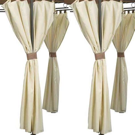 Curtains replacement gazebo side panels. Outdoor gazebo replacement curtains | Outdoor furniture ...