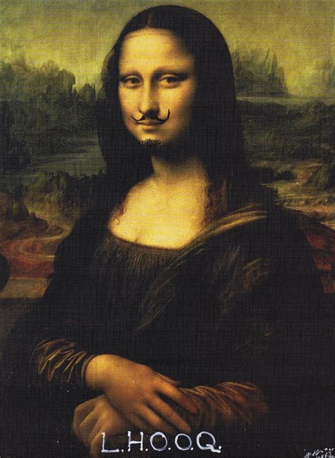 Duchamp Lhooq Marcel Duchamp Mona Lisa Portrait Portrait Art