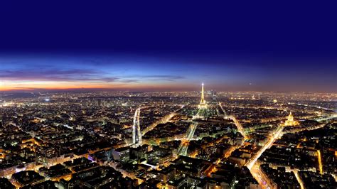 Vue De Paris La Nuit Photos Futura