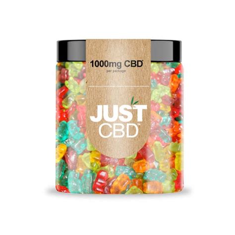 Justcbd Gummy Bears 1000mg Jar