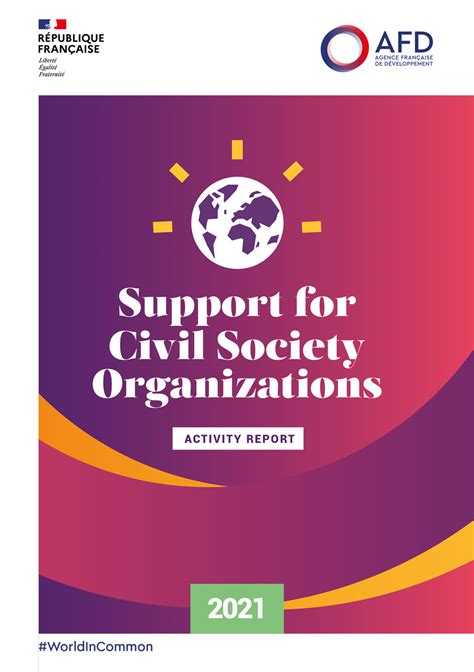 Support For Civil Society Organizations 2021 Activity Report Afd