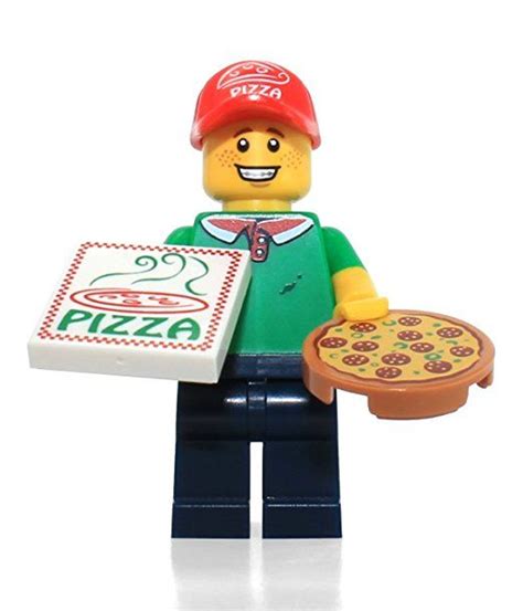 Lego Series 12 Collectible Minifigure 71007 Pizza Delivery Guy Lego Themed Party Lego