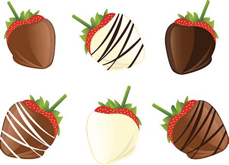 Chocolate With Strawberries Illustrations Royalty Free Vector Graphics And Clip Art Istock