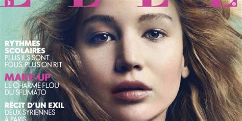 Jennifer Lawrences Elle France Cover Harkens Back To Her Abercrombie