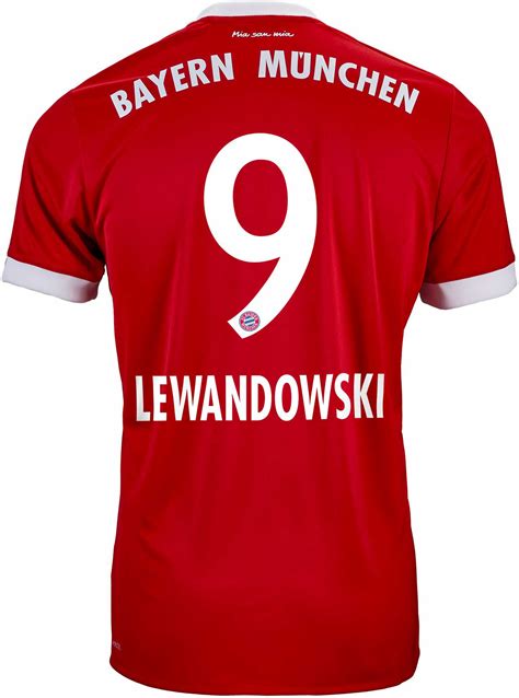 Recognized for his positioning, technique and finishing, lewandowski is considered one of the best strikers of all time. adidas Kids Lewandowski Bayern Munich Home Jersey 17-18