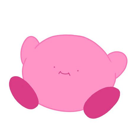 I Drew Kirby With A Small Face Because It Made Me Laugh Kirby
