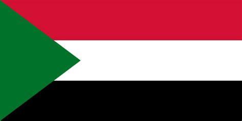 bandera de sudán 【banderas de paises】