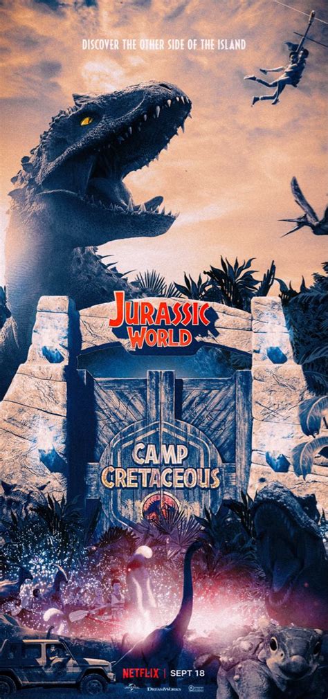 Jurassic World Camp Cretaceous Poster Netflix Jurassic World