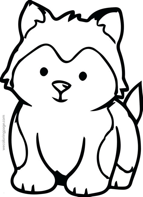 Cute Animals To Color Coloring Easy For Kids