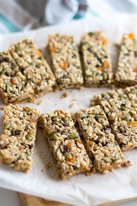 They're high in fiber, low in added sugar, and super simple to make yourself. Homemade Granola Bars + MY FIRST RECIPE VIDEO! - Sunkissed ...