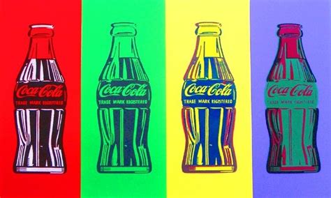 Check out coca cola bottle art on ebay. Hand Crafted Pop Art Coke Color by Pop Art | CustomMade.com